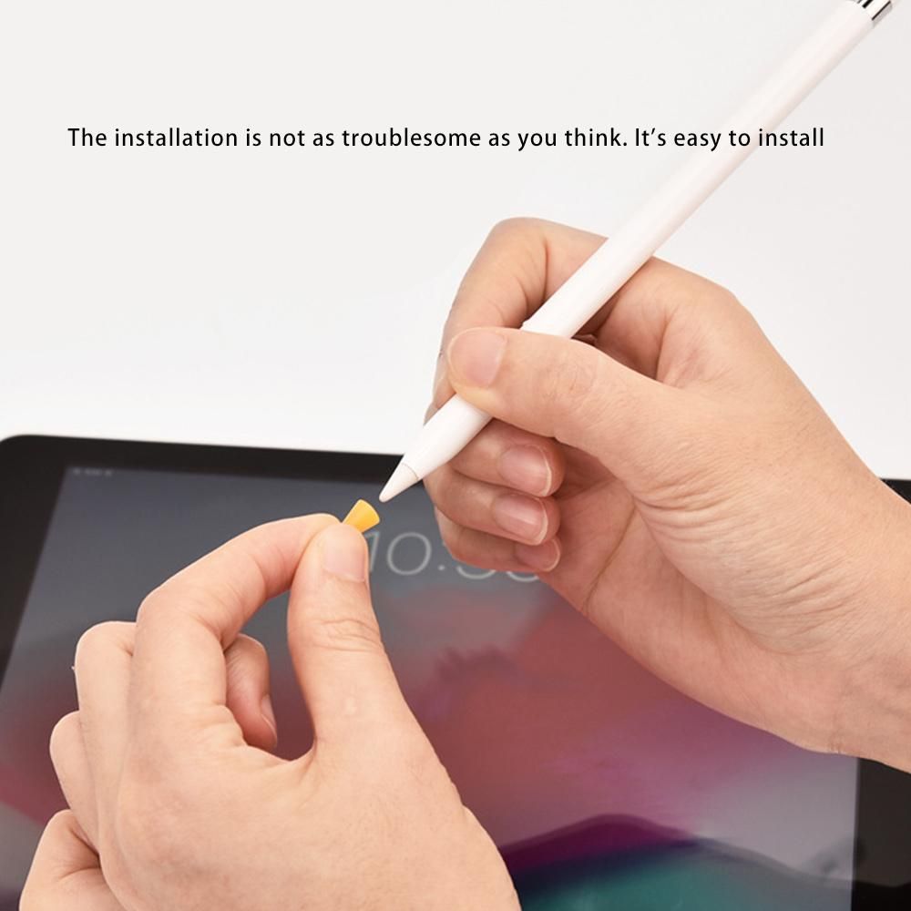 8Pcs Pen Nib Case for Apple Pencil 2Nd Generation Silicone Pencil Tip Cover for Pencil 1St Pen Cap Protector-1