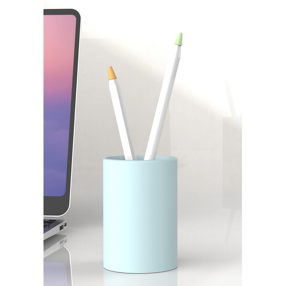 8Pcs Pen Nib Case for Apple Pencil 2Nd Generation Silicone Pencil Tip Cover for Pencil 1St Pen Cap Protector-1