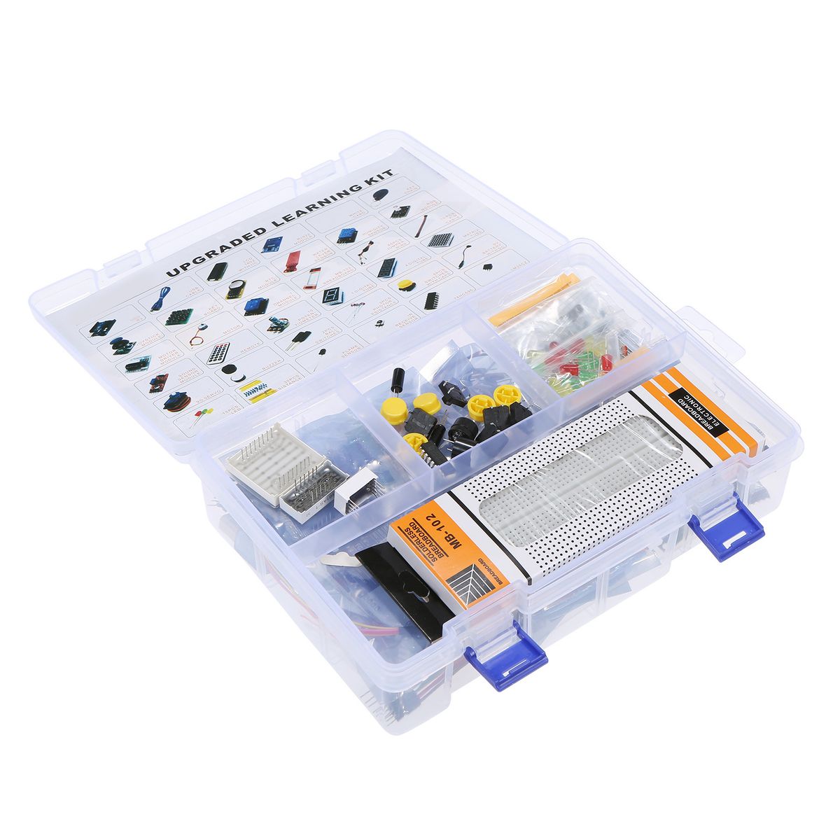 Upgraded Learning Kit With Breadboard Photoresistance