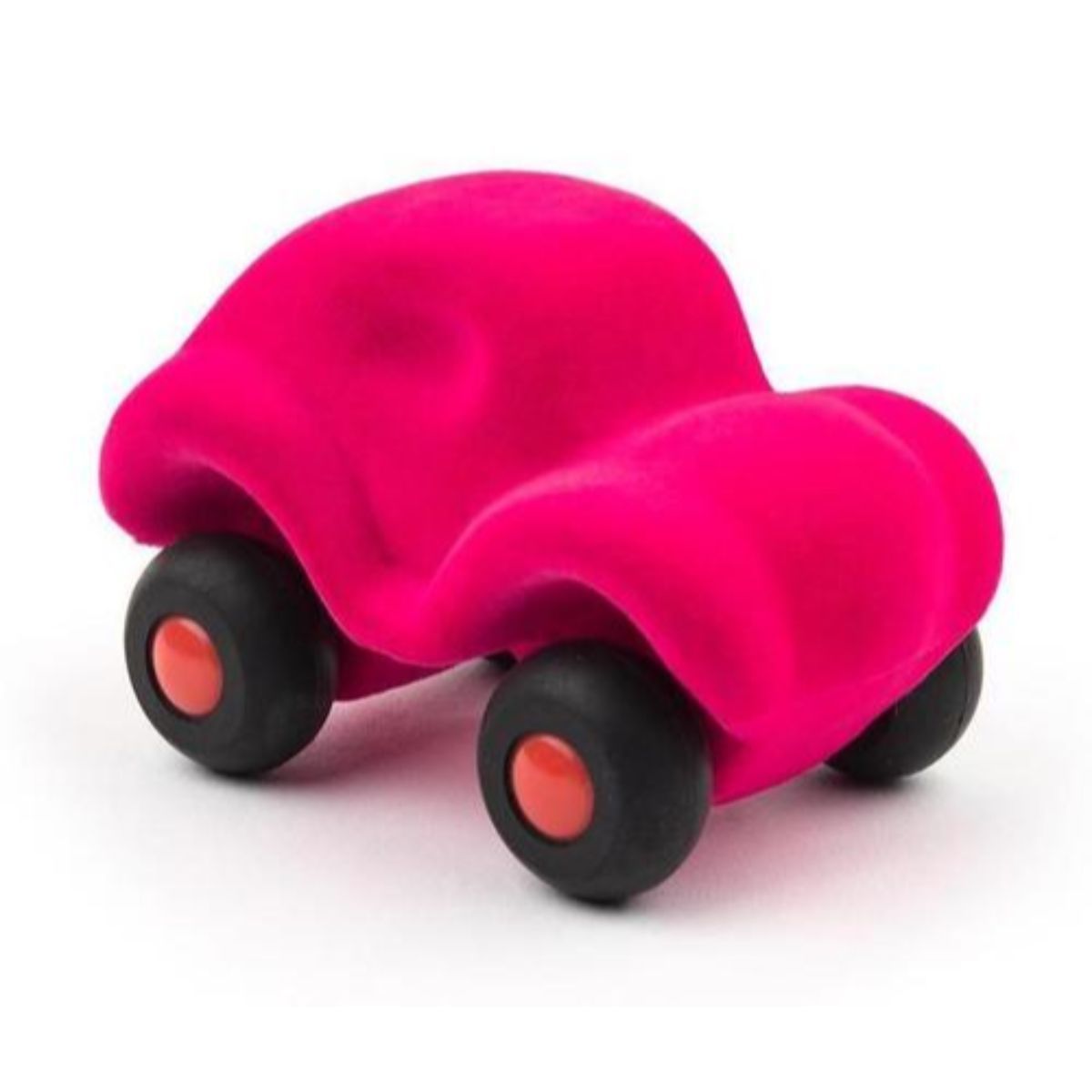 Rubbabu-Soft Baby Educational Toy-The Little Rubbabu Car - Pink