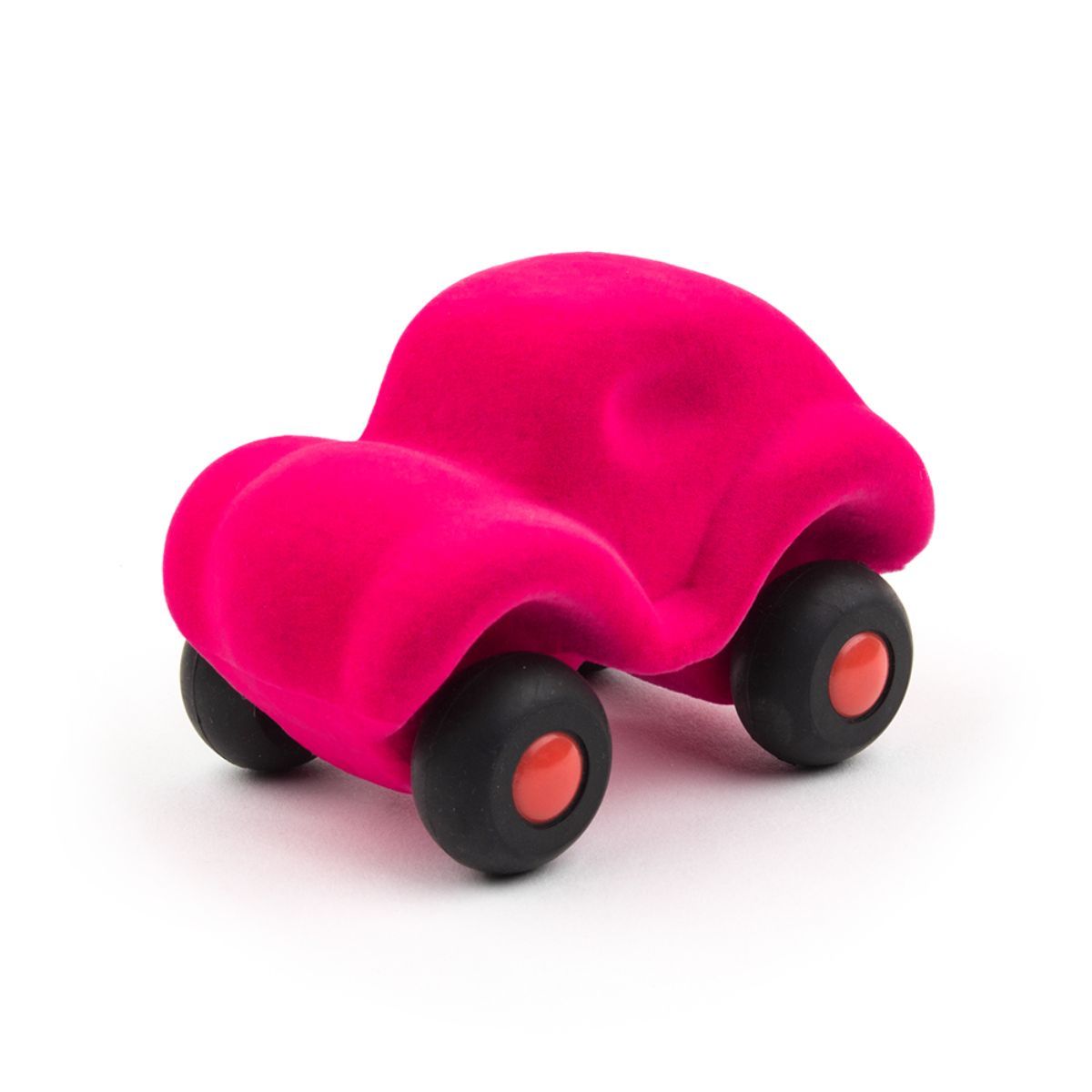 Rubbabu-Soft Baby Educational Toy-The Little Rubbabu Car - Pink