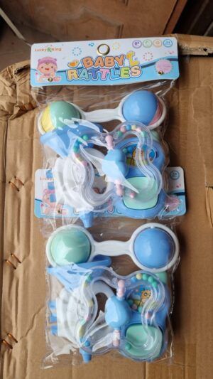 4 In 1 Baby Rattles 1 Pack