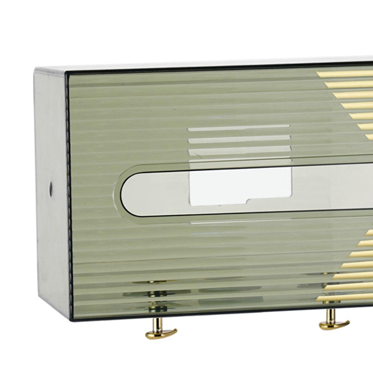 Tissue Holder under Desk Tissue Dispenser Kitchen Countertop Organizer Green