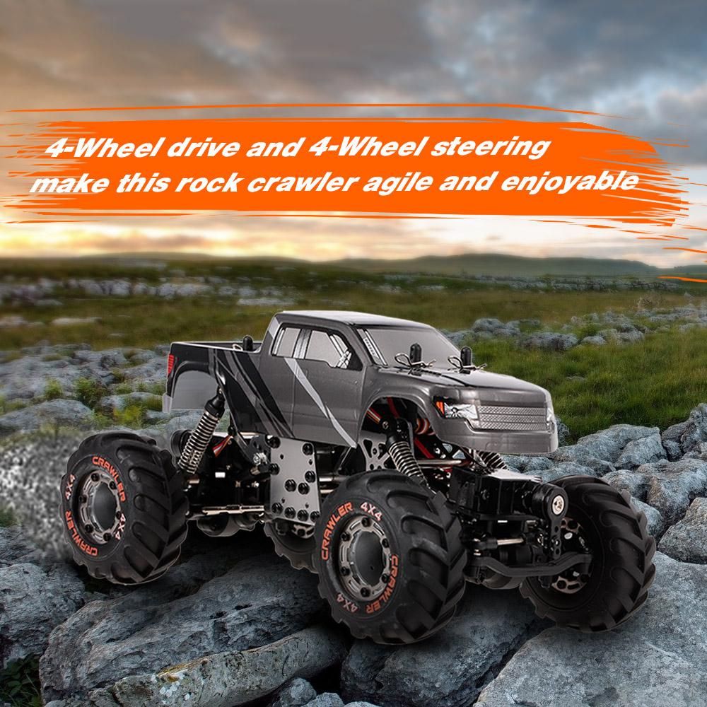 HBX 2098B 1/24 2.4GHz 4WD 4WS Devastator Rock Crawler RTR with Double Servo Off-road RC Car