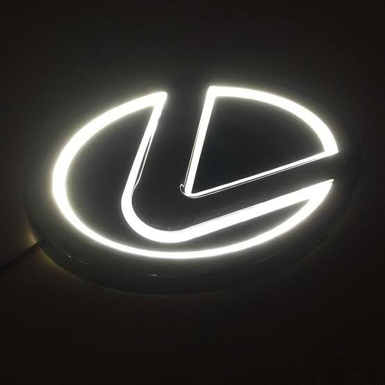 Lexus Rx330 Model Front Grille LED Logo/emblem White Light