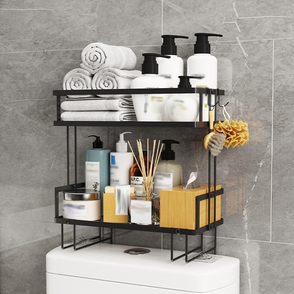 2 Tier Bathroom over the Toilet Storage Shelf, Bathroom