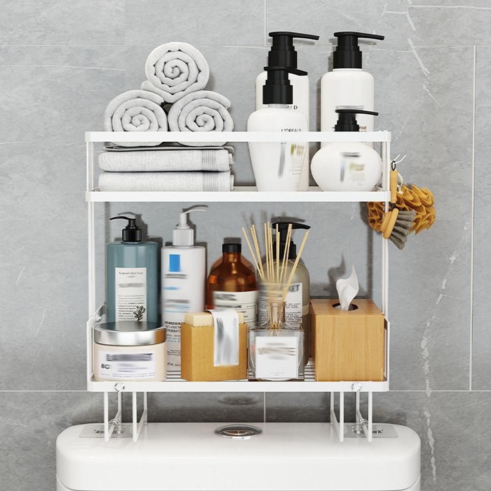 2 Tier Bathroom over the Toilet Storage Shelf, Bathroom