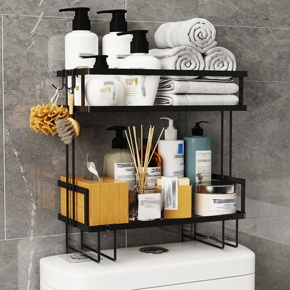 2 Tier Bathroom over the Toilet Storage Shelf, Bathroom