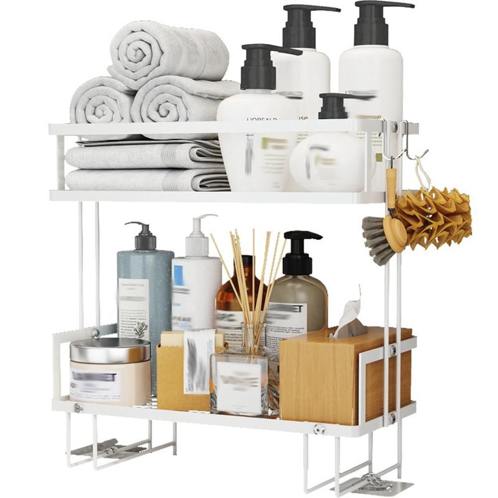 2 Tier Bathroom over the Toilet Storage Shelf, Bathroom
