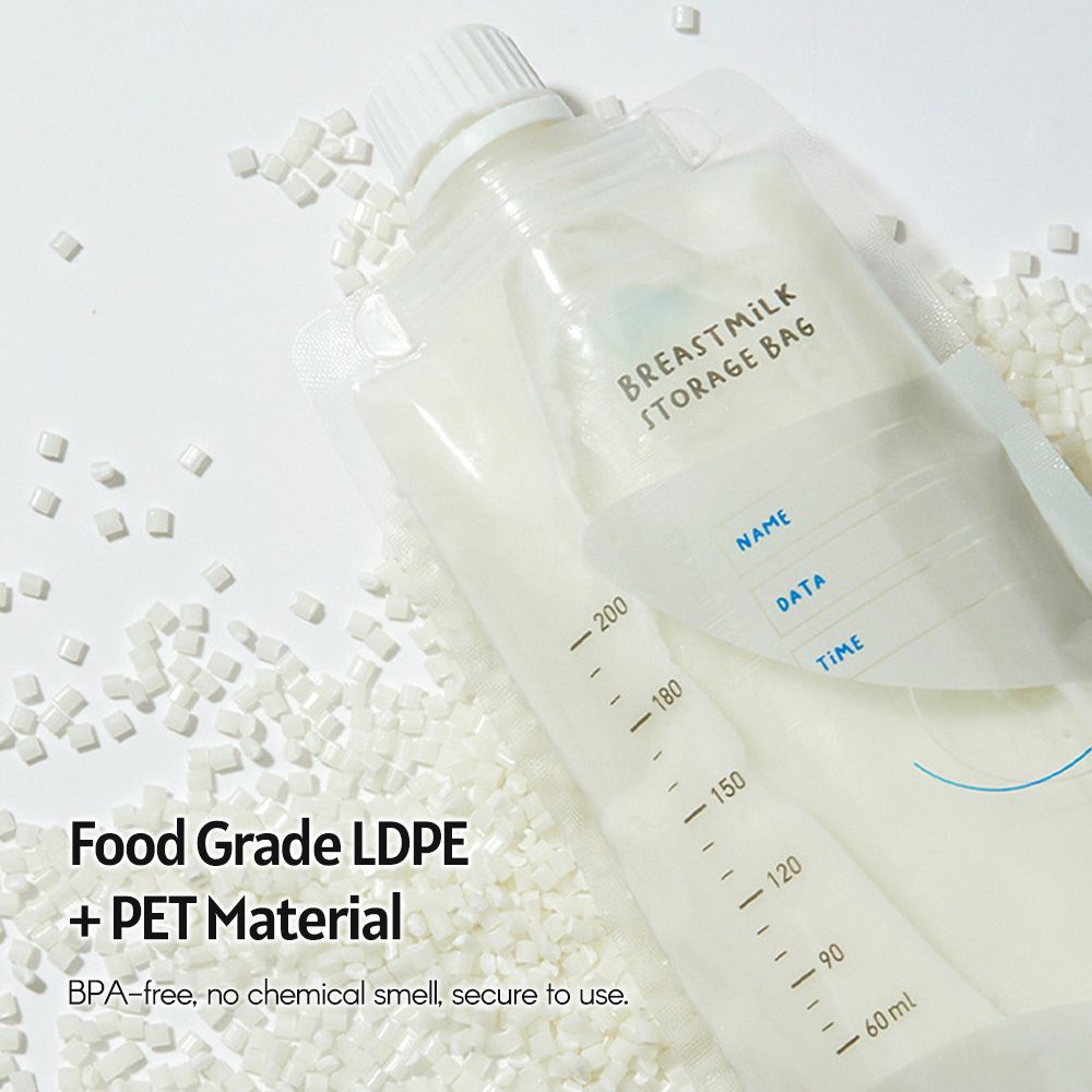 10PCS Breastmilk Storage Bags Leak-Proof Milk Storing