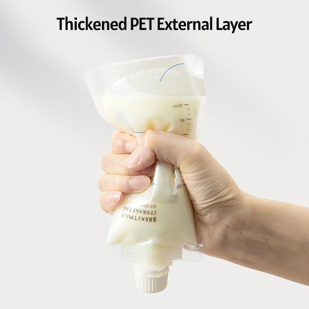 10PCS Breastmilk Storage Bags Leak-Proof Milk Storing