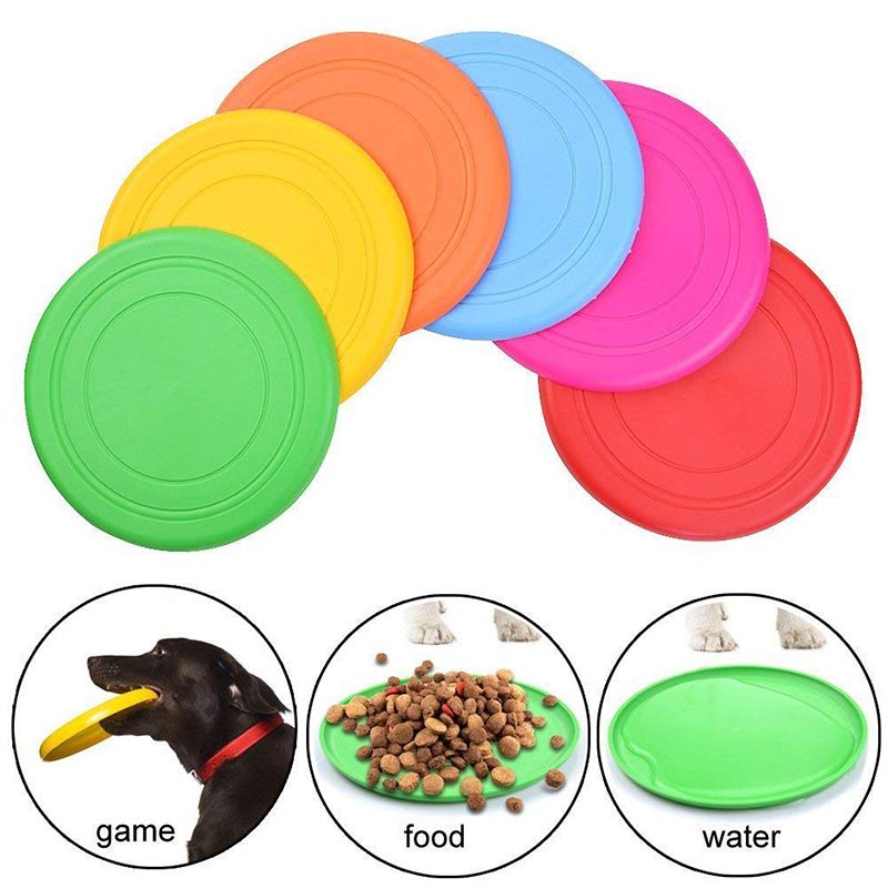 Silicone Dogs Game Flying Discs