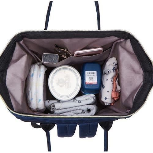 Large Capacity Maternity Diaper And Nursing Mother Bag - Blue