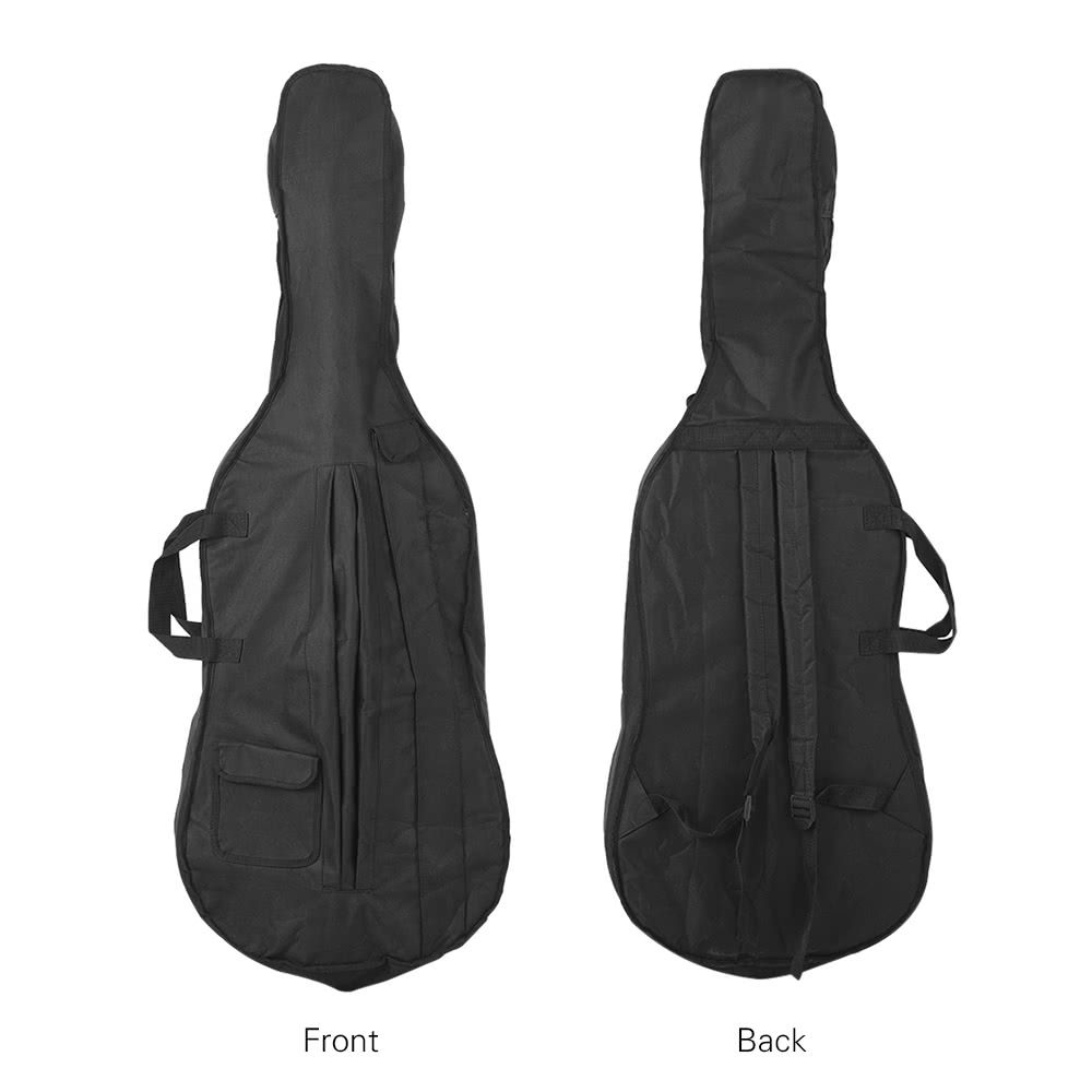 Portable 4/4   3/4 Cello Gig Carrying Bag Case Backpack