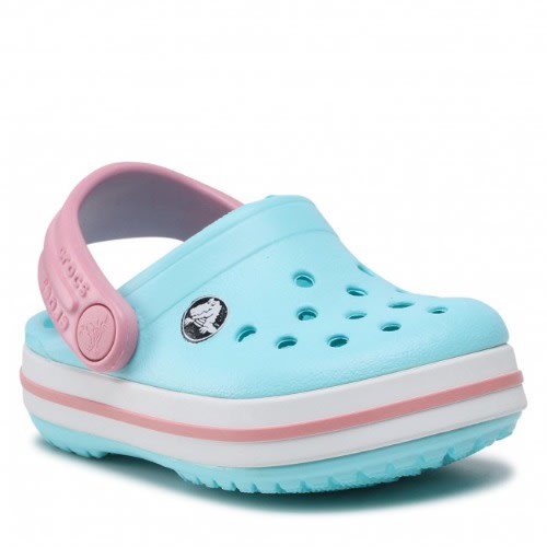 Toddler Crocband Clog Ice Blue/white