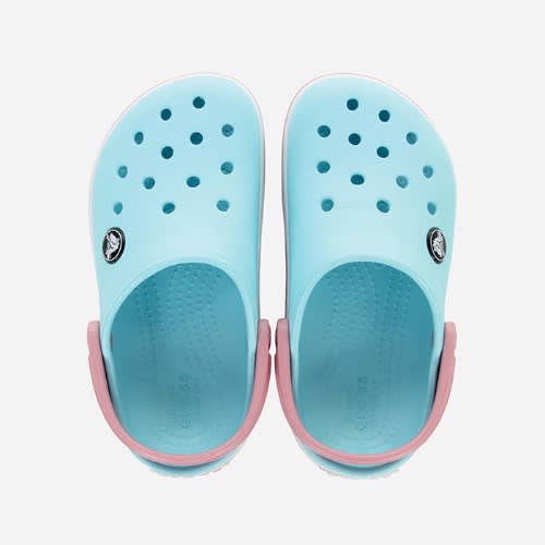 Toddler Crocband Clog Ice Blue/white