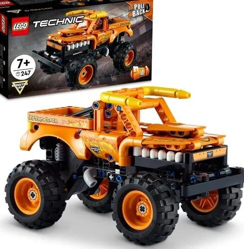 Technic Monster Jam El Toro Loco 42135 Model Building Kit (247 Pieces)