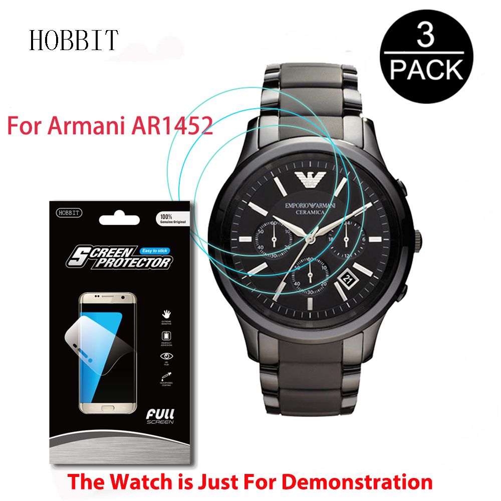 3pack For Armani Ar1452 Smart Watch Lcd Screen Gua