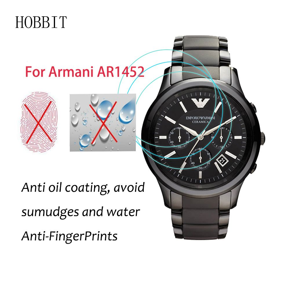 3pack For Armani Ar1452 Smart Watch Lcd Screen Gua