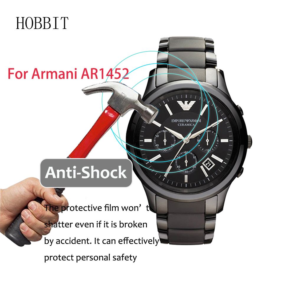 3pack For Armani Ar1452 Smart Watch Lcd Screen Gua