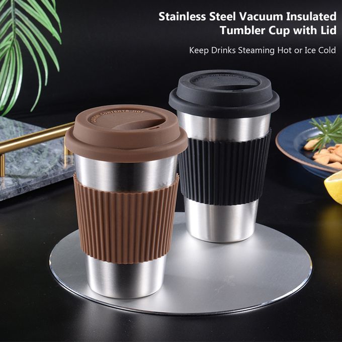300ml Stainless Steel Vacuum Insulated Tumbler Cup With Lid