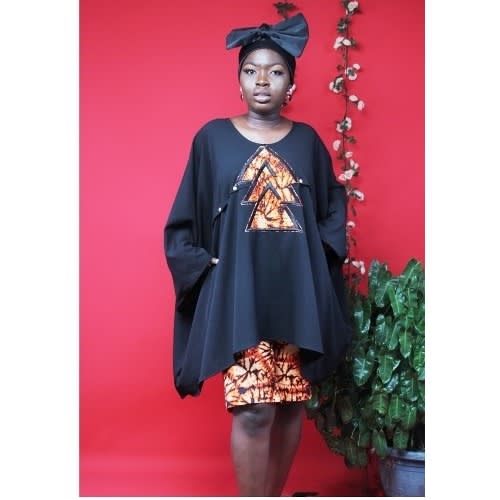 Ladies Embroidery Boubou And Knicker