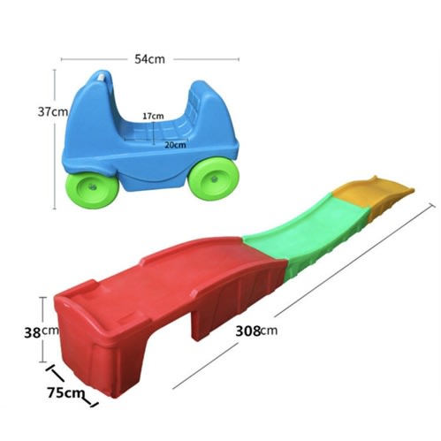 Up And Down Kids Roller Coaster Car