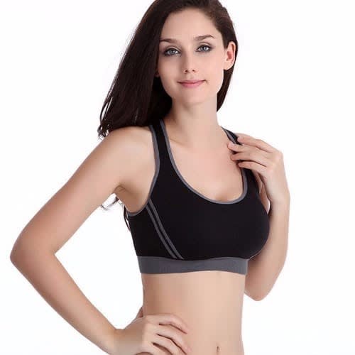 Women's Shockproof Padded Sport Wear - Black