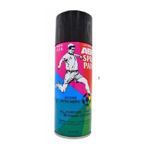 Black Spray Paint 6pcs