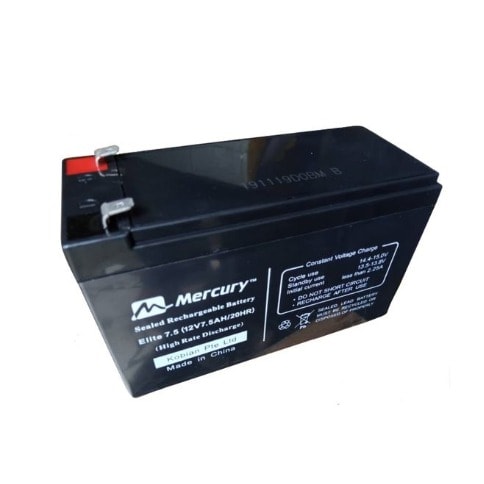 Elite 12v 7.5ah Ups And Fan Replacement Battery