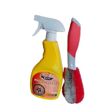 Car Care Magic Wheel Cleaner + Scrubbing Brush