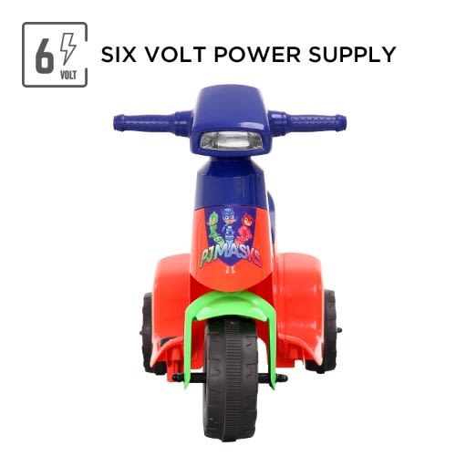 Rollplay Pj Masks Scooter - 6 Volt Battery Powered Ride-on Toy