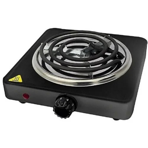 A&S Electric Hotplate Cooker - 1500W-Black