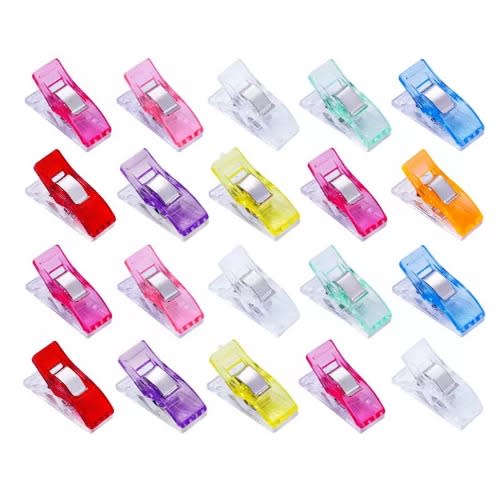 Dedi Stitches - Hemming And Sewing Plastic Clips - 50 Pieces