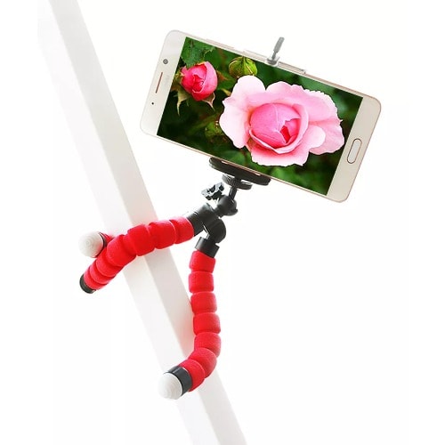 Mini Tripod Flexible Sponge Octopus