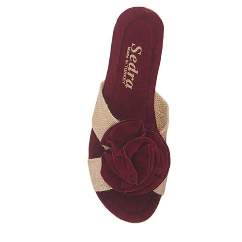 Turkey Sedra Rose Wine Slippers