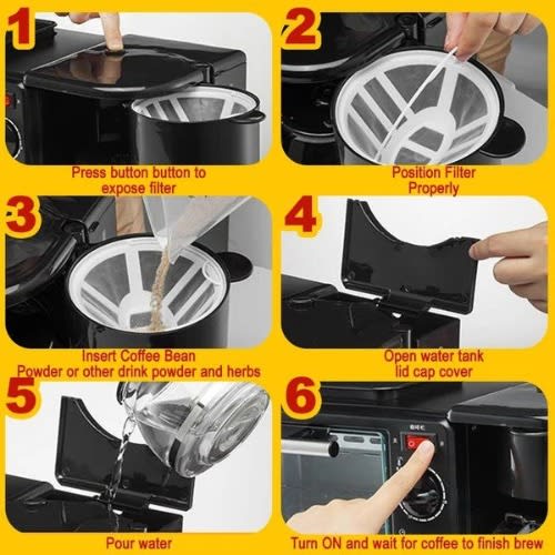 Breakfast Maker/ Breakfast Machine 3in1