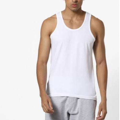 Men's Singlet -White