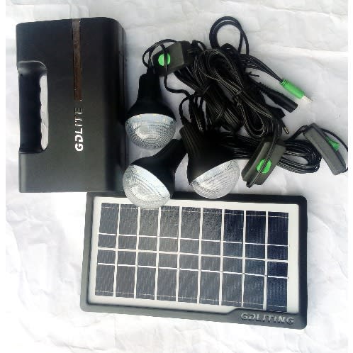 Mini Solar Kit With 3 Bulbs