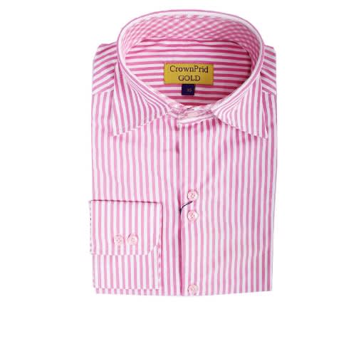 Long Sleeve Stripe Formal Shirt-msht 2542