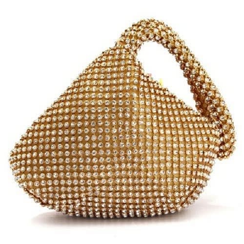 Shining Clutch Purse - Gold
