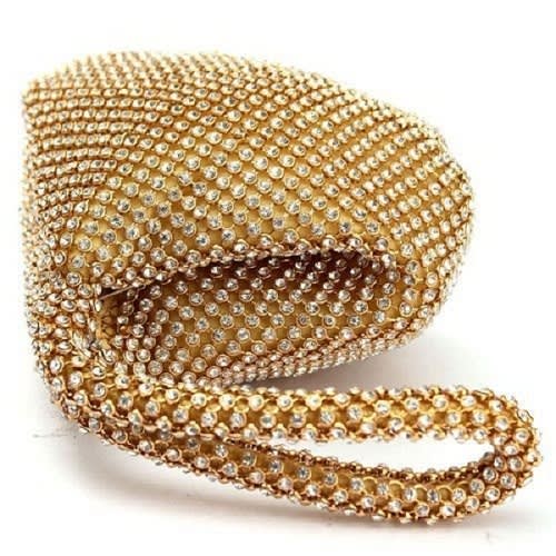 Shining Clutch Purse - Gold