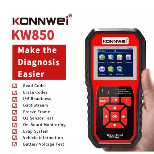 Obd2/obdii Auto Car Diagnostic Scanner