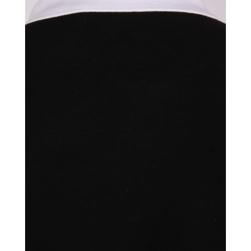 Men's Zip Johnny Polo Top - Black