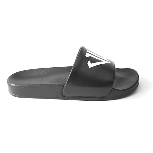 Jw Unisex Summer Slides /Slippers-black/white