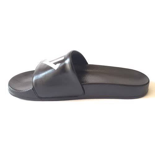 Jw Unisex Summer Slides /Slippers-black/white