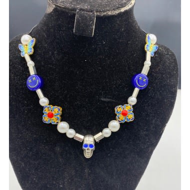 Patterned Adjustable Unisex Necklace