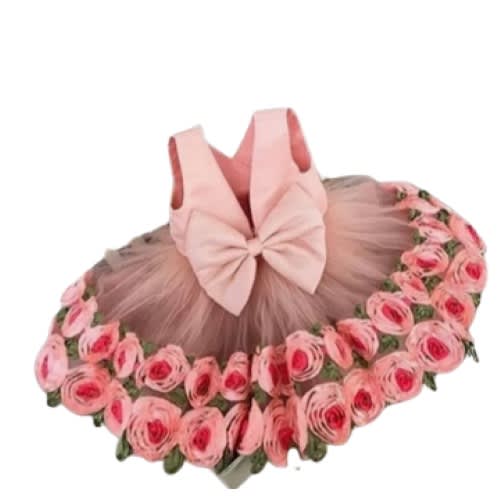 Rose Flower Girls Dress