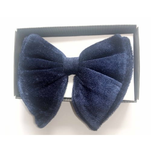 Men's Crafted Butterfly Bow Tie Blue Mbt-7005