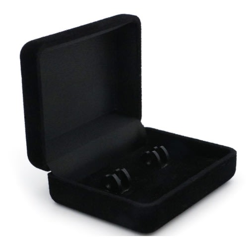 Crystal Cufflinks - Gold
